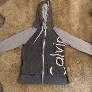 Calvin Klein performance zip up hoodie